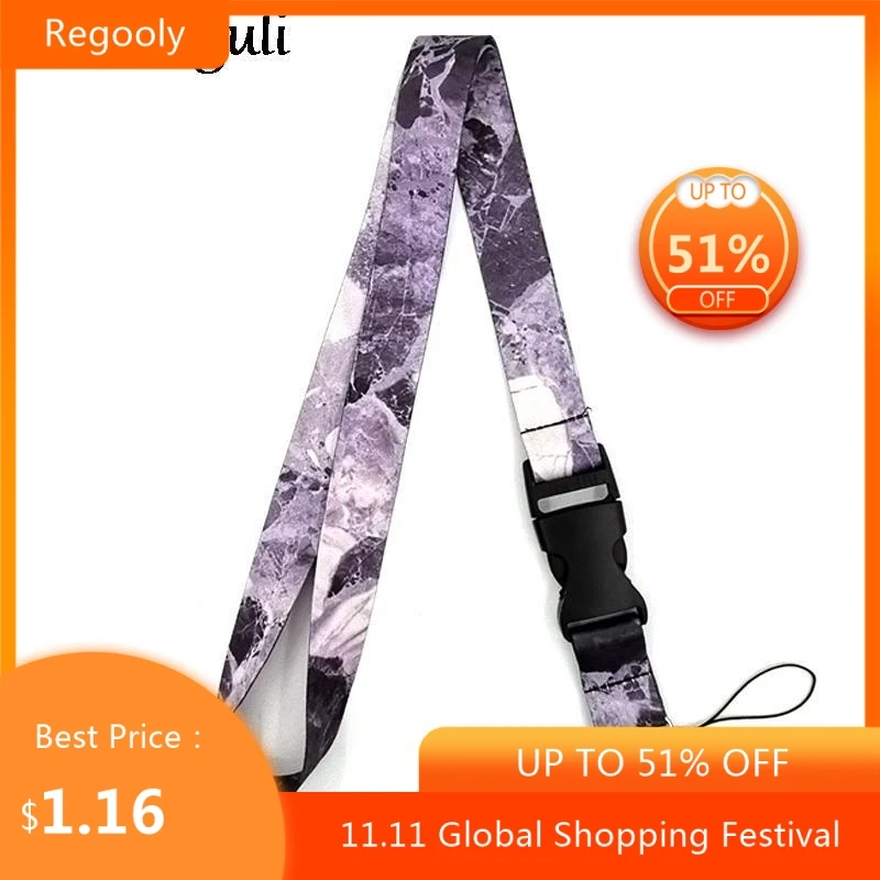 Gray marble Neck Strap Lanyards ID badge card holder keychain Mobile Phone Strap Gift Ribbon webbing necklace
Gray marble Neck Strap Lanyards ID badge card holder keychain Mobile Phone Strap Gift Ribbon webbing necklace