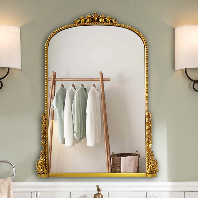 Туалетное эстетическое зеркало для ванной комнаты макияж гостиная нерегулярные Роскошные домашние Золотые Зеркальные винтажные зеркала ...
Туалетное эстетическое зеркало для ванной комнаты макияж гостиная нерегулярные Роскошные домашние Золотые Зеркальные винтажные зеркала ...