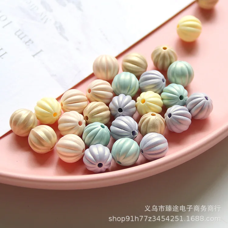 10pcs Japanese macaroon pumpkin Beads for Jewelry Making DIY Handmade Bracelet Necklace Accessories
10pcs Japanese macaroon pumpkin Beads for Jewelry Making DIY Handmade Bracelet Necklace Accessories