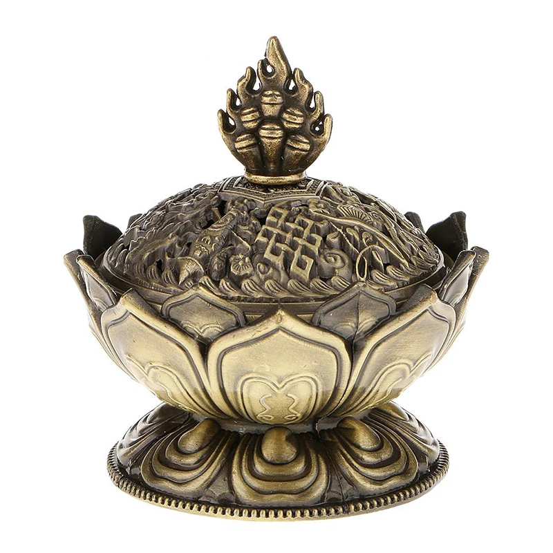 Подставка для ароматических курильниц Lotus, лампа бронзового цвета с курильным конусом
Подставка для ароматических курильниц Lotus, лампа бронзового цвета с курильным конусом