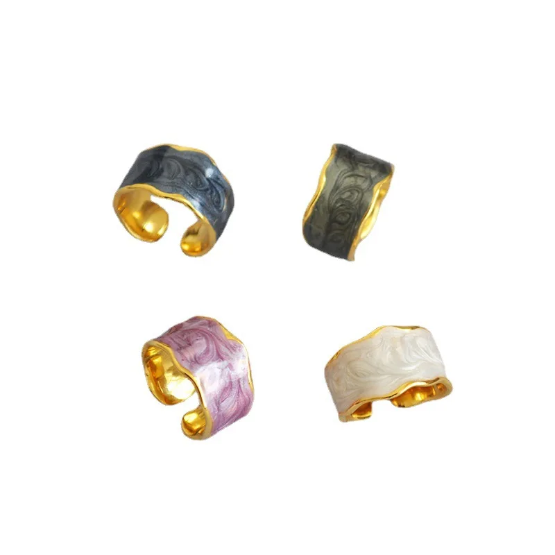 salongfang Fashion Jewelry Blue Green Stone Ring Vintage Temperament Hot Sale Metallic Gold Color Ring For Women Lady Gift
salongfang Fashion Jewelry Blue Green Stone Ring Vintage Temperament Hot Sale Metallic Gold Color Ring For Women Lady Gift
