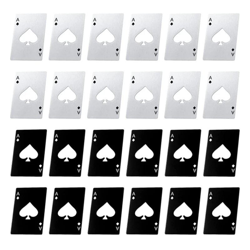 24 Pieces Poker Card Bottle Openers Beer Opener Card Bottle Cap Openers Poker Cap Openers For Wedding Birthday Party,Etc
24 Pieces Poker Card Bottle Openers Beer Opener Card Bottle Cap Openers Poker Cap Openers For Wedding Birthday Party,Etc