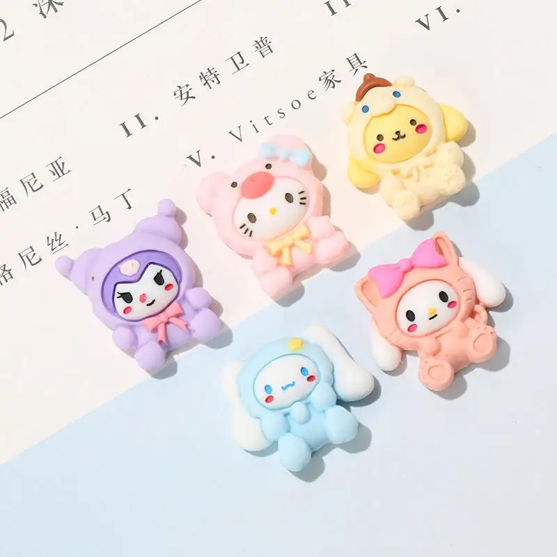 10 Pcs Kawaii Sanrio Cartoon Diy Resin Accessories Hairpin Water Cup Sticker Refrigerator Sticker Hello Kitty Creative Gifts
10 Pcs Kawaii Sanrio Cartoon Diy Resin Accessories Hairpin Water Cup Sticker Refrigerator Sticker Hello Kitty Creative Gifts
