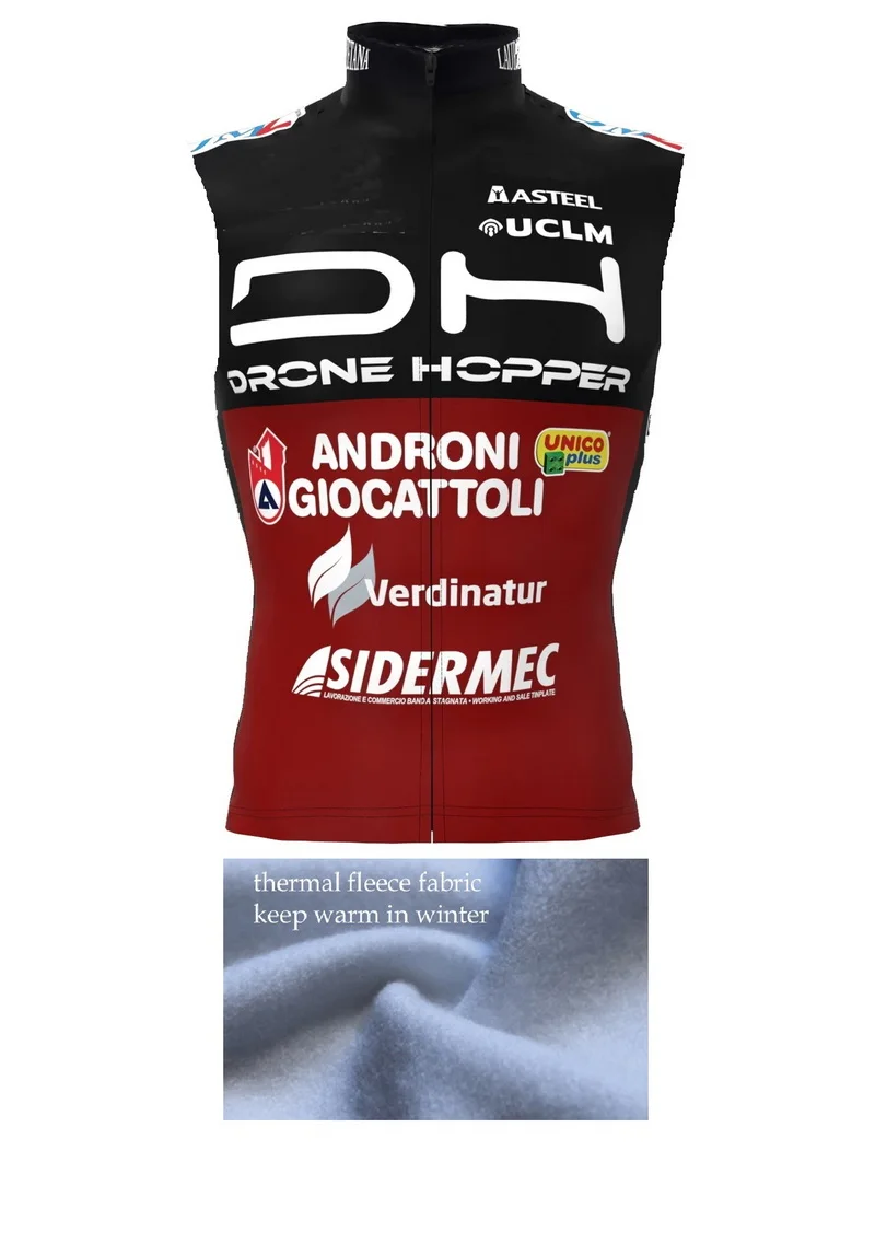 WINTER FLEECE THERMAL 2022 DRONE HOPPER ANDRONI Team Sleeveless Cycling Vest Mtb Clothing Bicycle Maillot Bike Ciclismo
WINTER FLEECE THERMAL 2022 DRONE HOPPER ANDRONI Team Sleeveless Cycling Vest Mtb Clothing Bicycle Maillot Bike Ciclismo