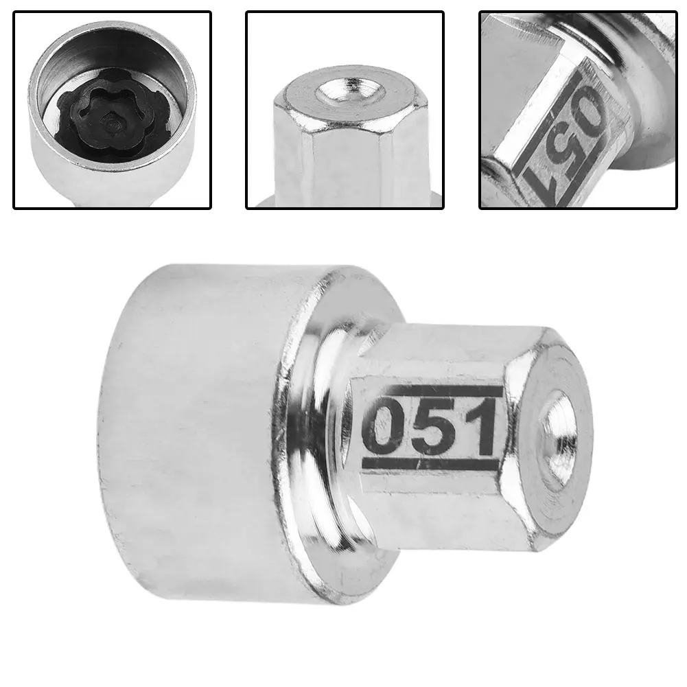 Tire Wheel Lock Anti-Theft Screw Lug Nut Bolt #46/48/49/51/53/55/56/57/58/60 Removal Key Socket For BMW F20/F21 F30/F31 F32/F34
Tire Wheel Lock Anti-Theft Screw Lug Nut Bolt #46/48/49/51/53/55/56/57/58/60 Removal Key Socket For BMW F20/F21 F30/F31 F32/F34