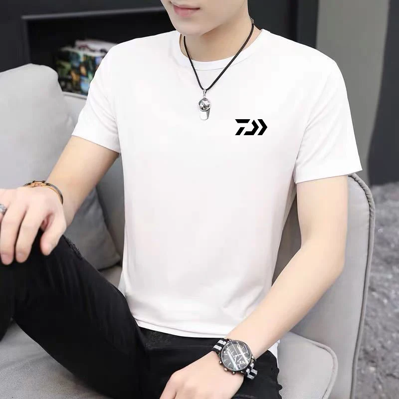2022 Summer New Men's T-shirt Daiwa Fishing Top Short sleeve Round Neck Thin Slim Fit Polyester Fiber Sports T-shirt Low Price 
2022 Summer New Men's T-shirt Daiwa Fishing Top Short sleeve Round Neck Thin Slim Fit Polyester Fiber Sports T-shirt Low Price