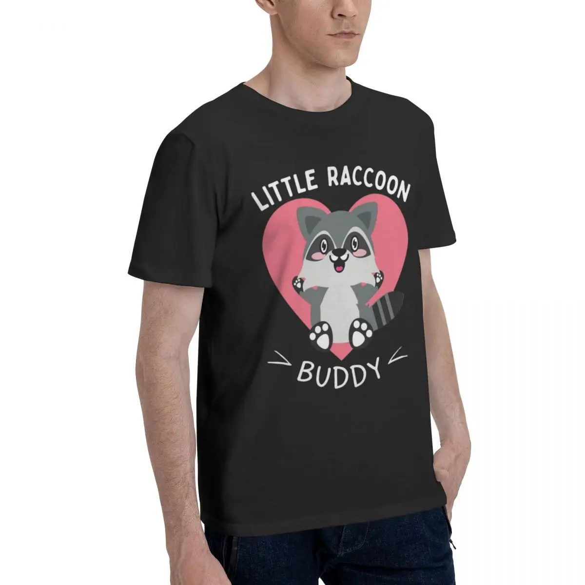 Little Raccoon Buddy (Raccoon Lover) Classic Humor Graphic Men's Basic Short Sleeve T-Shirt Novelty travel Tees Tops
Little Raccoon Buddy (Raccoon Lover) Classic Humor Graphic Men's Basic Short Sleeve T-Shirt Novelty travel Tees Tops