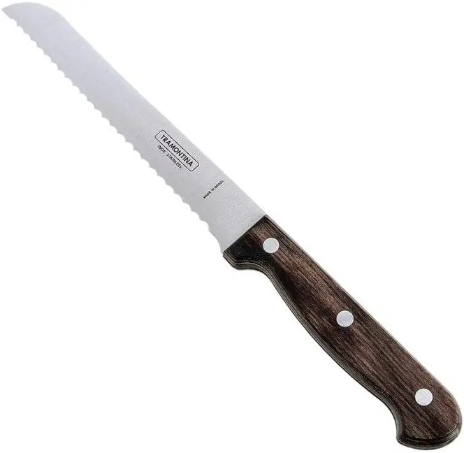 Polywood Stainless Bread Knife 7" - Cooking Set Boning Bread Meat Handle Kitchen Knives Accessories
Polywood Stainless Bread Knife 7" - Cooking Set Boning Bread Meat Handle Kitchen Knives Accessories