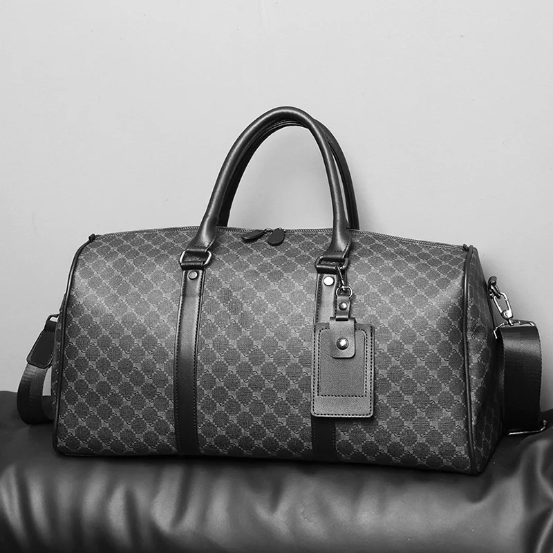 Luxury PU Leather Luggage Bag Men Large Capacity Travel Handbag Outdoor Duffle Bags Weekend Gym Bag For Male Y105
Luxury PU Leather Luggage Bag Men Large Capacity Travel Handbag Outdoor Duffle Bags Weekend Gym Bag For Male Y105