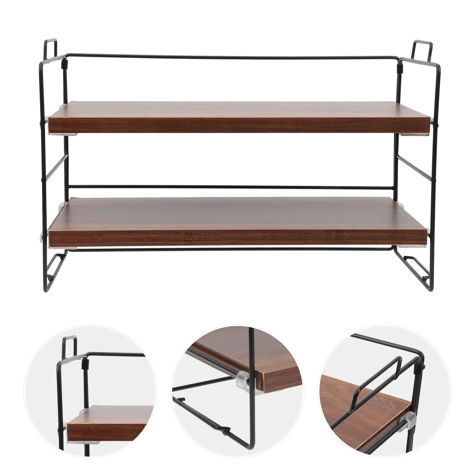 Office Desktop Bookshelf Iron-art Storage Shelf Simple Mini Bookshelf Storage Rack
Office Desktop Bookshelf Iron-art Storage Shelf Simple Mini Bookshelf Storage Rack