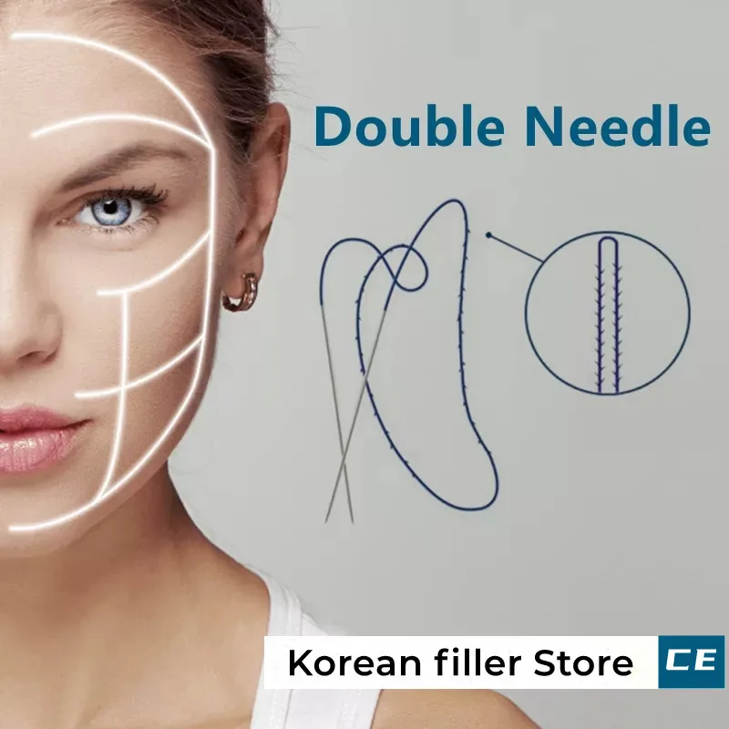 Korea Hot Selling PDO Double Needle Face Lift Pdo Thread Molding Cones Fishbone Cog Professional FishBone Fox Eye Eyebrow Lift
Korea Hot Selling PDO Double Needle Face Lift Pdo Thread Molding Cones Fishbone Cog Professional FishBone Fox Eye Eyebrow Lift
