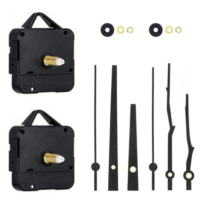 Best2pcs Quartz Wall Clock Movement Mechanism Kits With 2 Types Of Walnut Wood Hands For 12 Inch Clock
Best2pcs Quartz Wall Clock Movement Mechanism Kits With 2 Types Of Walnut Wood Hands For 12 Inch Clock