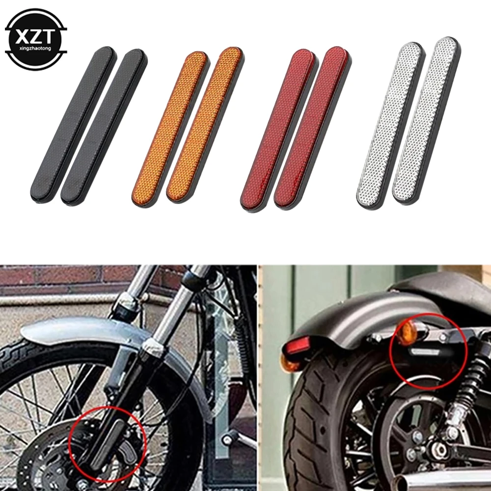 New Lateral Motorcycle Reflectors Motorbike Sticker Decal for Front Fork/Rear Fender
New Lateral Motorcycle Reflectors Motorbike Sticker Decal for Front Fork/Rear Fender