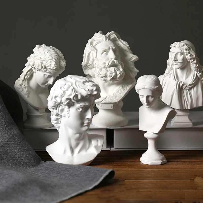 1pcs Nordic David Character Resin Sculpture Classic Art Plaster Statue Decoration Living Room Home Art Portrait Decoration
1pcs Nordic David Character Resin Sculpture Classic Art Plaster Statue Decoration Living Room Home Art Portrait Decoration