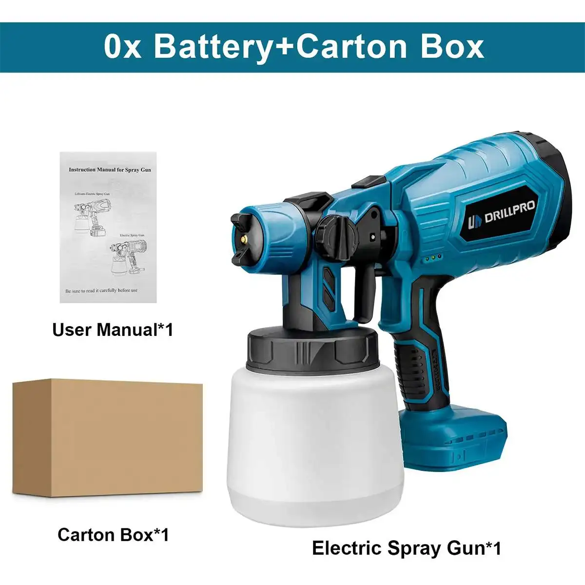 Беспроводной Электрический распылитель краски Drillpro 1000 мл, распылитель краски высокой мощности для автомобильной мебели, Аэрограф со стальным покрытием для батареи Makita18V
Беспроводной Электрический распылитель краски Drillpro 1000 мл, распылитель краски высокой мощности для автомобильной мебели, Аэрограф со стальным покрытием для батареи Makita18V