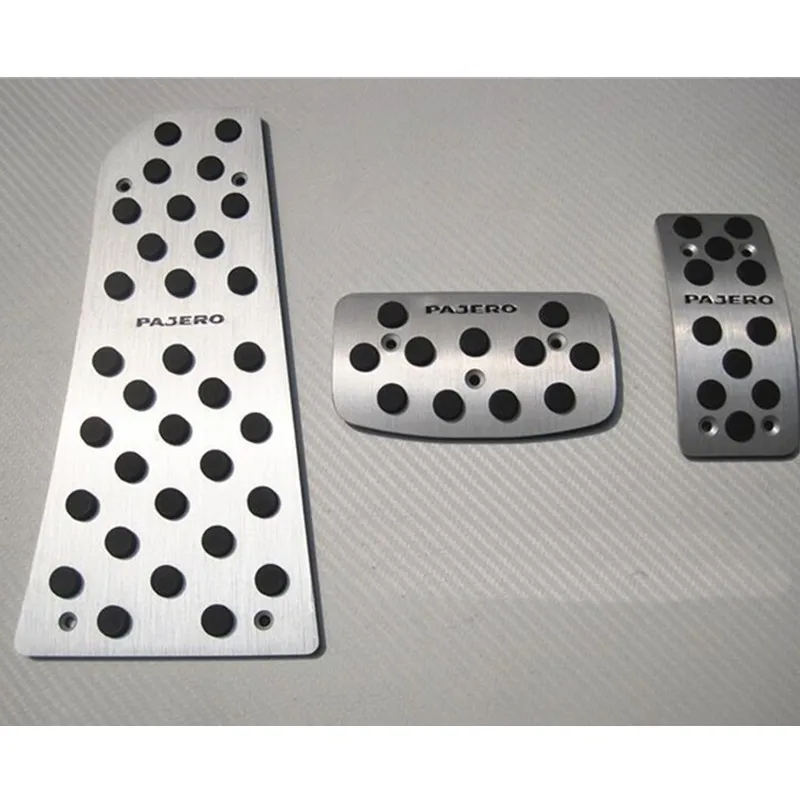 For MITSUBISHI PAJERO/Pajero SPORT Fuel Brake Foot Rest AT Pedal Plate Non slip Accelerator Pad Sticker,Car Styling Accessories
For MITSUBISHI PAJERO/Pajero SPORT Fuel Brake Foot Rest AT Pedal Plate Non slip Accelerator Pad Sticker,Car Styling Accessories