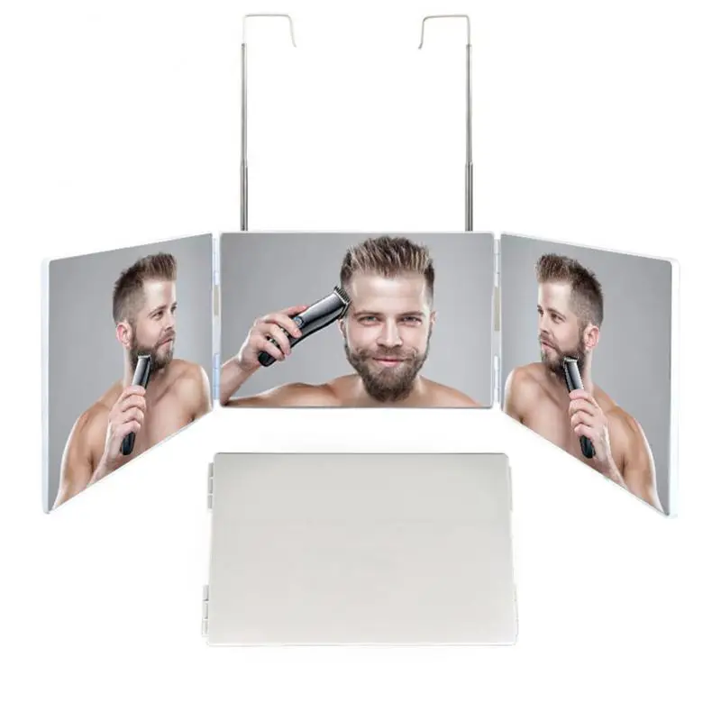 Trifold Self Haircut Mirror Foldable Portable 360-degree Viewing Angle Adjustable Home Make Up Accessor Trifold Mirror New
Trifold Self Haircut Mirror Foldable Portable 360-degree Viewing Angle Adjustable Home Make Up Accessor Trifold Mirror New