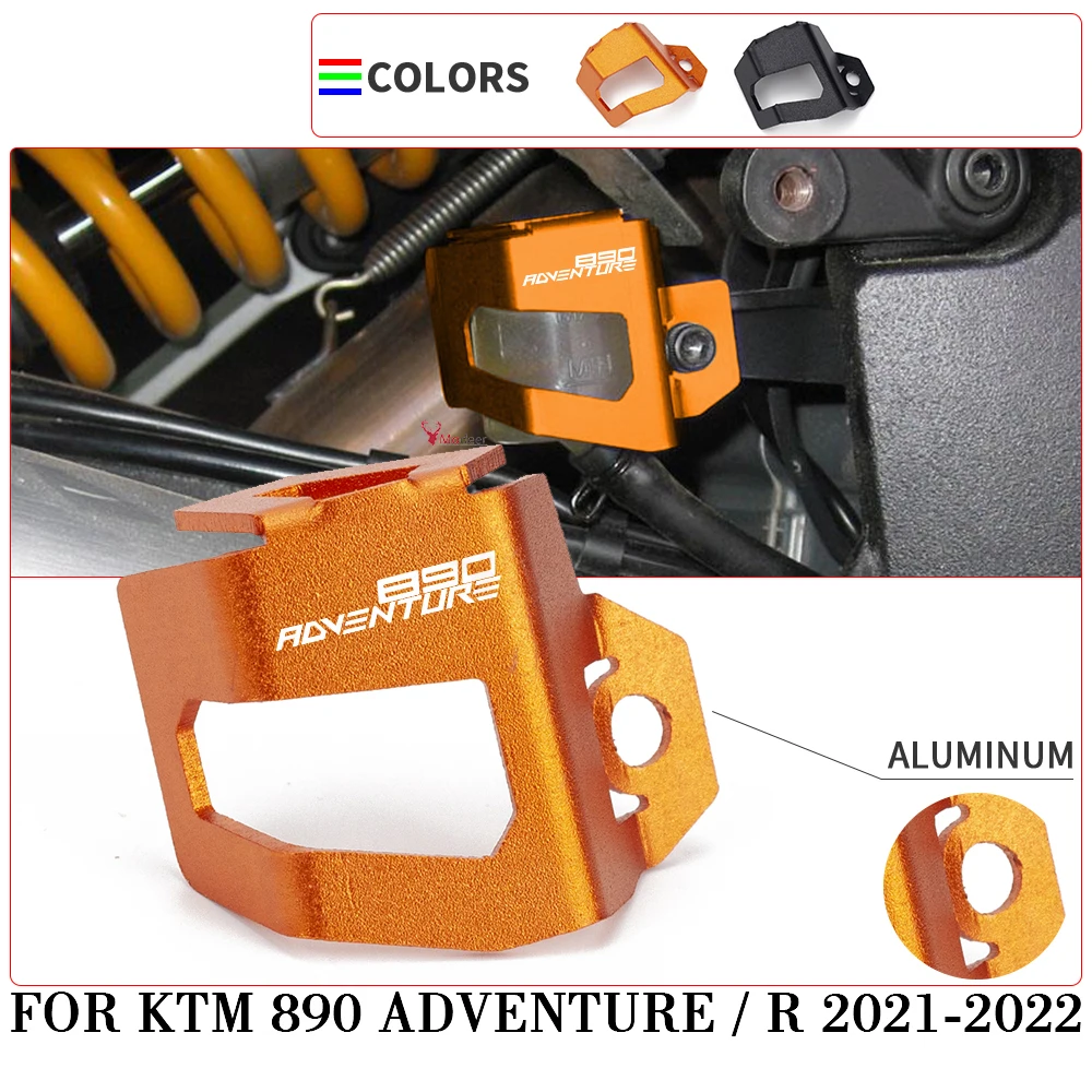 For KTM 890 Adv 890 Adventure R 2021 2022 Motorcycle Accessories Rear Brake Fluid Reservoir Cover Protector
For KTM 890 Adv 890 Adventure R 2021 2022 Motorcycle Accessories Rear Brake Fluid Reservoir Cover Protector