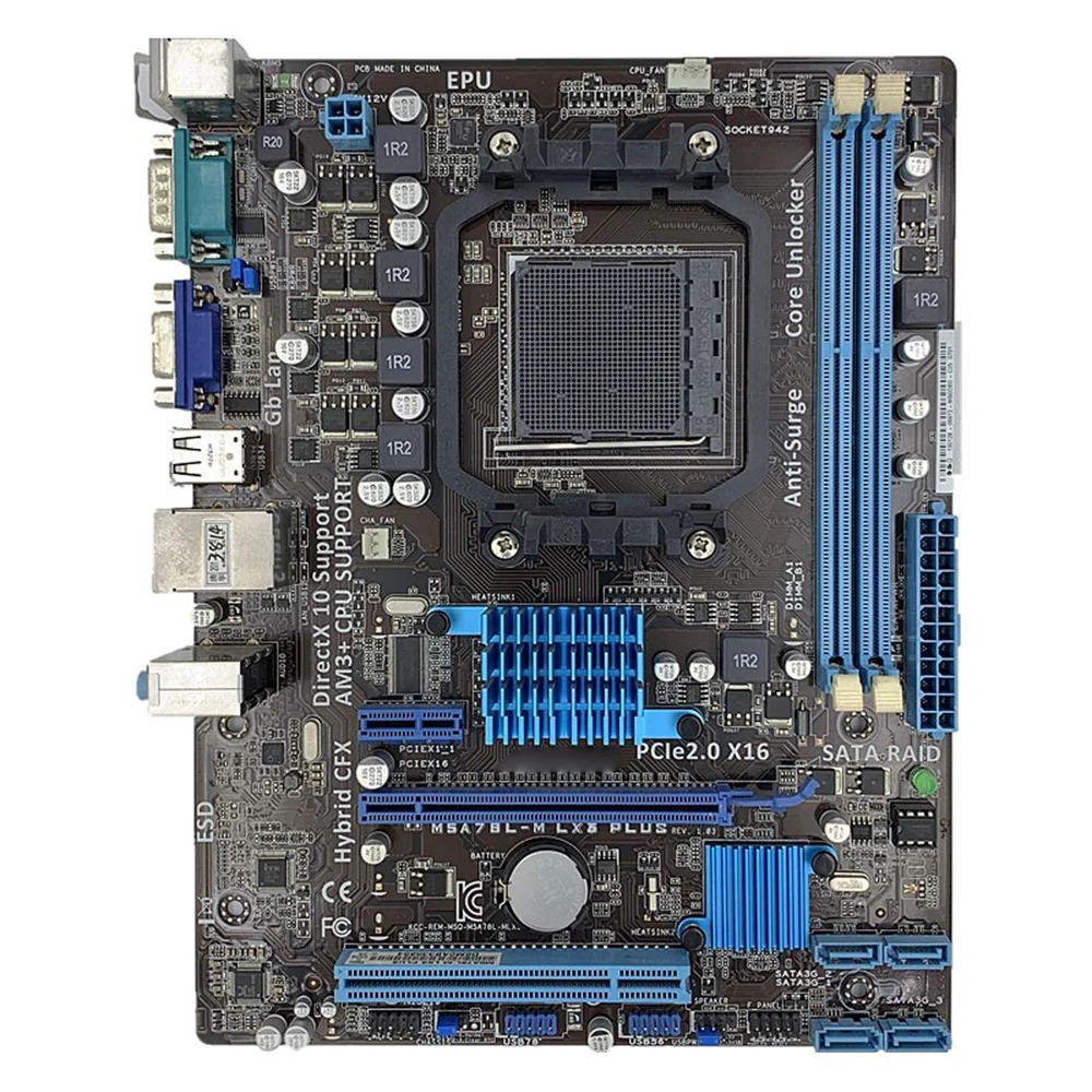 Для ASUS M5A78L-M LX3 PLUS Socket AM3 + DDR3 б/у материнская плата Micro-ATX - купить по выгодной цене |