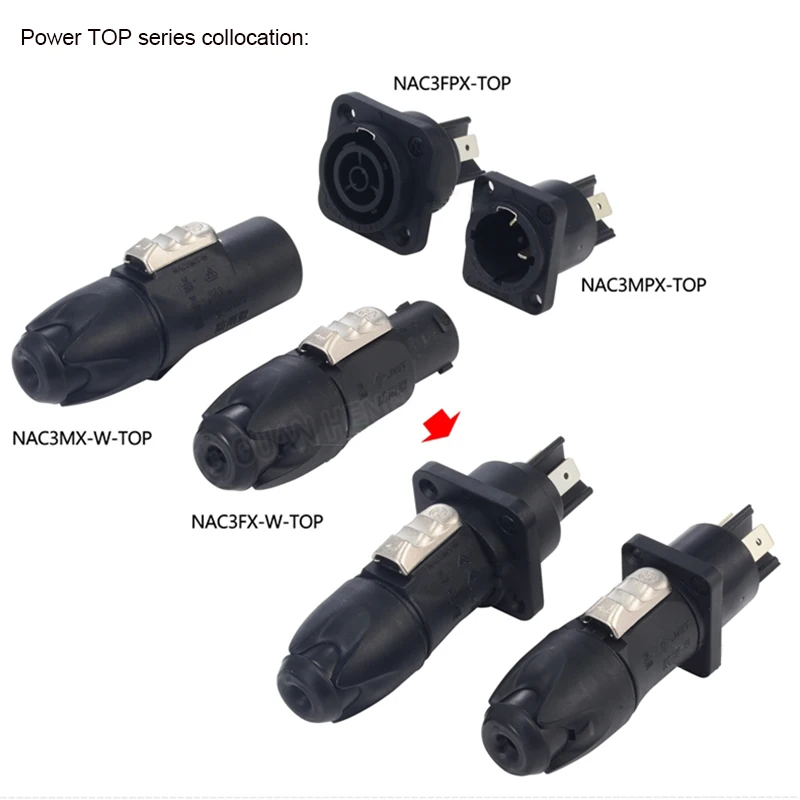 NAC3MX-W-TOP Aviation Waterproof Male/Female Connector Plug Matching Base Rubber Seal Gasket Aviation IP65 Waterproof Plug
NAC3MX-W-TOP Aviation Waterproof Male/Female Connector Plug Matching Base Rubber Seal Gasket Aviation IP65 Waterproof Plug