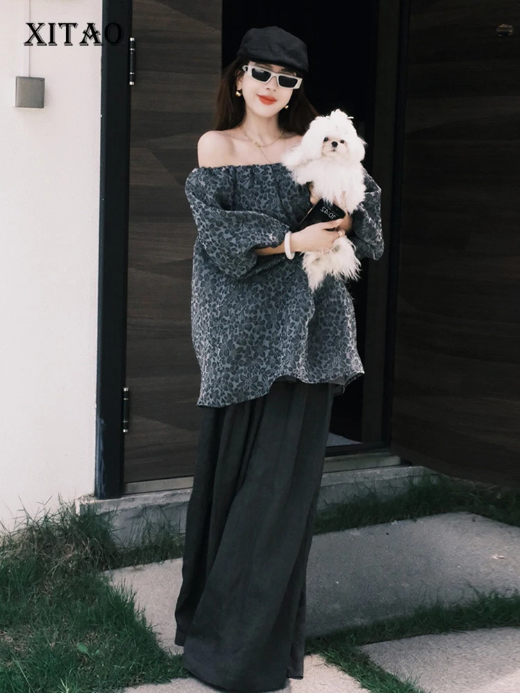 XITAO Women Print Pant Sets Loose Korea 2023 Summer New Arrival Personality Fashion Loose Wide Leg Pants Two Piece Set HQQ0569
XITAO Women Print Pant Sets Loose Korea 2023 Summer New Arrival Personality Fashion Loose Wide Leg Pants Two Piece Set HQQ0569