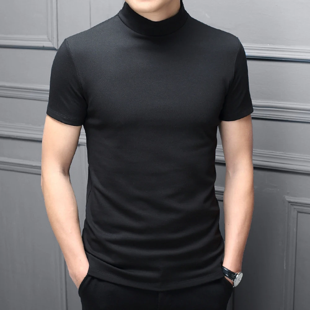 Mens Top Fashion Mock Neck Travel 1pcs Blouse Bottoming Camping Polyester Pullover Short Sleeve Summer T-shirt
Mens Top Fashion Mock Neck Travel 1pcs Blouse Bottoming Camping Polyester Pullover Short Sleeve Summer T-shirt
