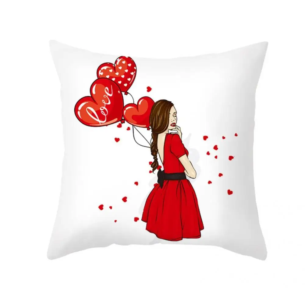 Fine Workmanship Breathable 45x45cm Valentines Red Love Heart Cushion Cover for Sofa Couch Office
Fine Workmanship Breathable 45x45cm Valentines Red Love Heart Cushion Cover for Sofa Couch Office