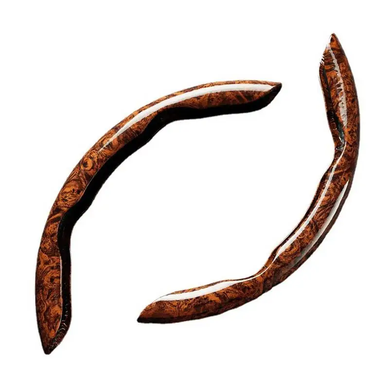 Car Steering Wheel Cover Universal Wood Grain Anti Slip Artificial Leather Auto Steering Wheel Protector Auto Interior Accessory
Car Steering Wheel Cover Universal Wood Grain Anti Slip Artificial Leather Auto Steering Wheel Protector Auto Interior Accessory