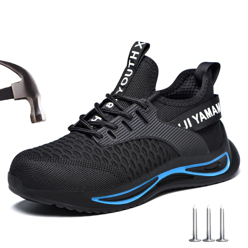 2022 Men Safety Shoes Steel Toe Shoes Lightweight Breathable Work Sneakers Indestructible Protective Work Safety Boots
2022 Men Safety Shoes Steel Toe Shoes Lightweight Breathable Work Sneakers Indestructible Protective Work Safety Boots