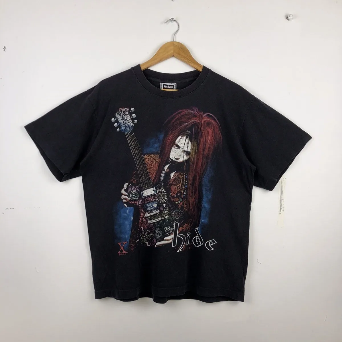 Men T Shirt X Japan Hide Japanese Bootleg Band T-Shirt 
Men T Shirt X Japan Hide Japanese Bootleg Band T-Shirt
