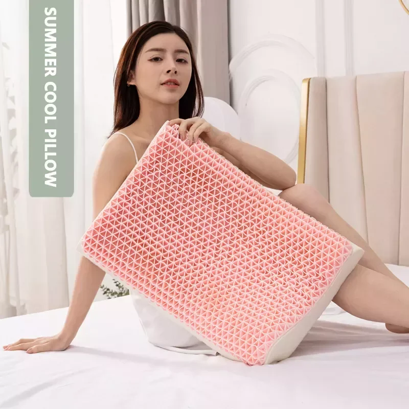Summer Adult TPE Cool Pillow High Elasticity Latex Orthopedic Pillows Cervical Vertebra Super Soft Sleeping Bedding For Travel
Summer Adult TPE Cool Pillow High Elasticity Latex Orthopedic Pillows Cervical Vertebra Super Soft Sleeping Bedding For Travel