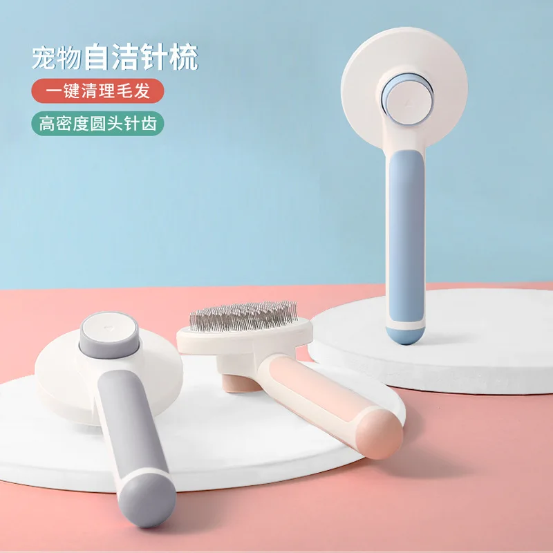 Pet Cat Brush Dog Comb Hair Removes Pet Hair Comb Self Cleaning Slicker Brush For Cats Dogs Removes Tangled Hair Beauty Products
Pet Cat Brush Dog Comb Hair Removes Pet Hair Comb Self Cleaning Slicker Brush For Cats Dogs Removes Tangled Hair Beauty Products