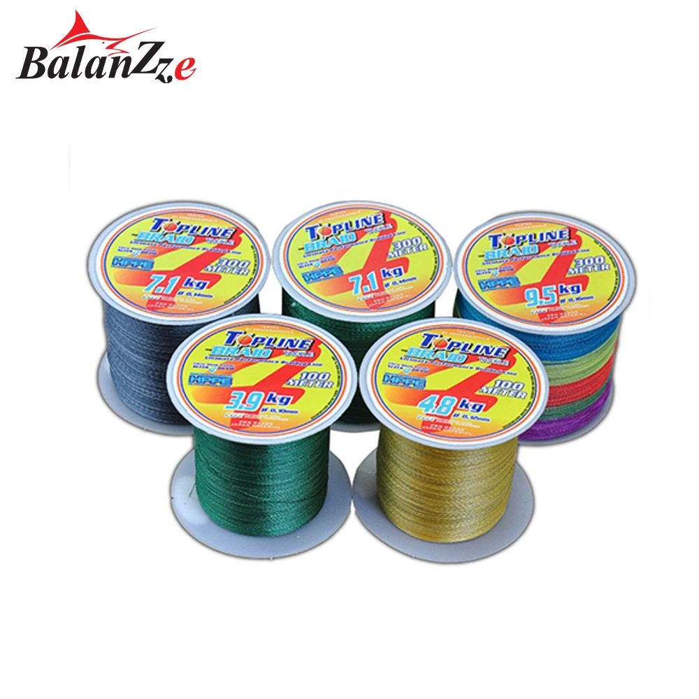 Balanzze PE Line 4 Strands Braided 300m Multifilament Fishing Line Carp Fishing Tackle For Sea Freshwater Braid PE Fishing Line
Balanzze PE Line 4 Strands Braided 300m Multifilament Fishing Line Carp Fishing Tackle For Sea Freshwater Braid PE Fishing Line