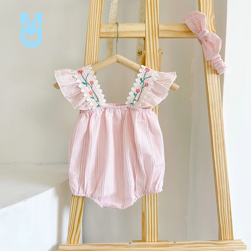 New 2022 Summer Baby Bodysuits Toddler One Piece Infant Embroidery One Piece Girls Outerwear
New 2022 Summer Baby Bodysuits Toddler One Piece Infant Embroidery One Piece Girls Outerwear