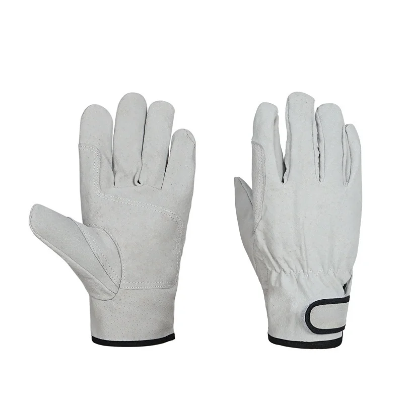 Work Gloves, Pigskin / Cowhide Anti-scalding, Heavy Duty Industrial Safety Gloves - Fits Both Men & Women for Welding, Gardening
Work Gloves, Pigskin / Cowhide Anti-scalding, Heavy Duty Industrial Safety Gloves - Fits Both Men & Women for Welding, Gardening