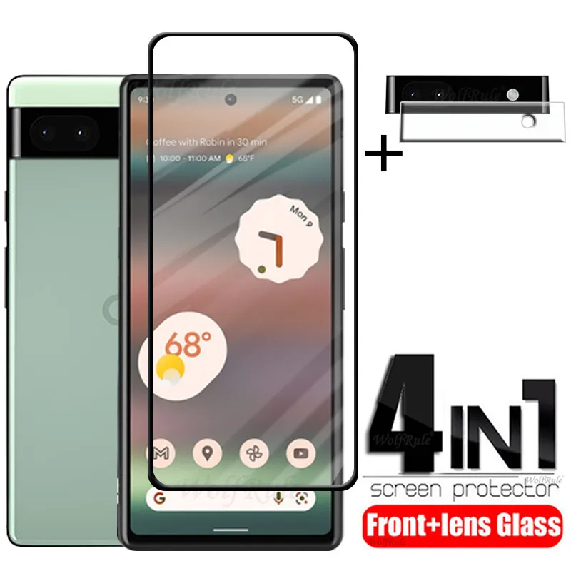 4-in-1 For Google Pixel 6A Glass For Google Pixel 6A Tempered Glass HD Screen Protetor For Google Pixel 6 A 5 5A 6A Lens Glass
4-in-1 For Google Pixel 6A Glass For Google Pixel 6A Tempered Glass HD Screen Protetor For Google Pixel 6 A 5 5A 6A Lens Glass