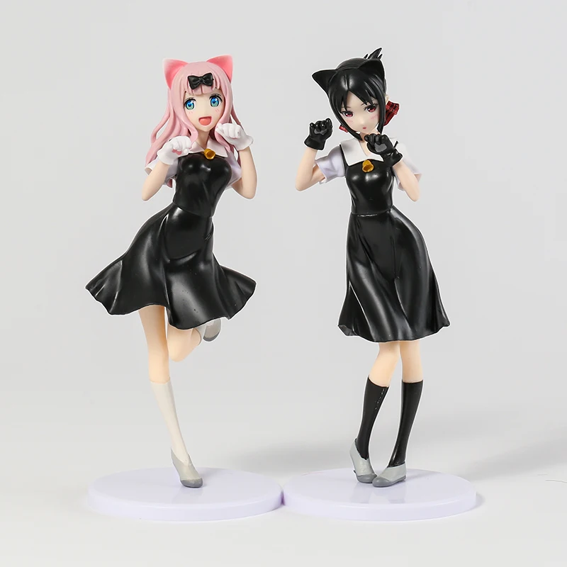 Kaguya sama: Love Is War Shinomiya Kaguya Fujiwara Chika фигурки из ПВХ игрушки 2 шт./компл. модели Brinquedos
Kaguya sama: Love Is War Shinomiya Kaguya Fujiwara Chika фигурки из ПВХ игрушки 2 шт./компл. модели Brinquedos
