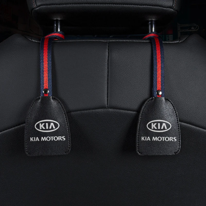 Car Leather Emblem Styling Rear Seat Item Storage Hook Shelf For KIA Proceed Ceed Rio Sportage Optima Sorento Soul Cerato KX KX3
Car Leather Emblem Styling Rear Seat Item Storage Hook Shelf For KIA Proceed Ceed Rio Sportage Optima Sorento Soul Cerato KX KX3