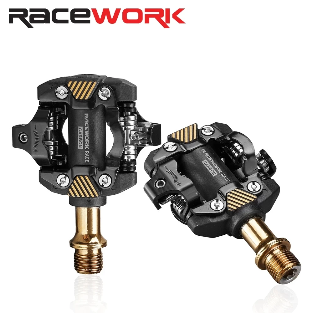 RACEWORK Bike Pedals MTB Road AlL-alloy Self-locking Sealed Bearing Cycling Ultralight Pedals Bicycle Parts Accessories
RACEWORK Bike Pedals MTB Road AlL-alloy Self-locking Sealed Bearing Cycling Ultralight Pedals Bicycle Parts Accessories