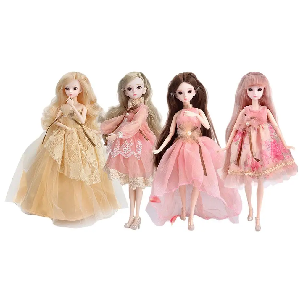 30cm Doll Toy Movable Joints Fashion Dress Up Dolls Toy for Girls, Dolls for 5 Year Old Girls
30cm Doll Toy Movable Joints Fashion Dress Up Dolls Toy for Girls, Dolls for 5 Year Old Girls