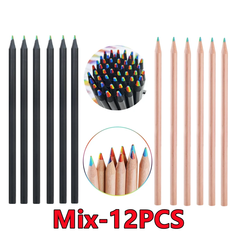 Радужные цветные карандаши 7 в 1
Радужные цветные карандаши 7 в 1