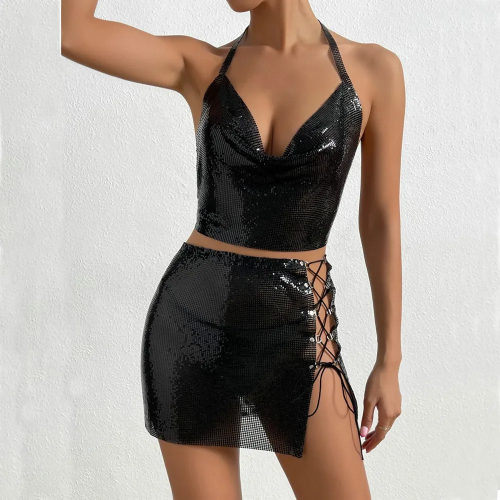 Skirt Sets Dress Two Piece Sets Womens Outifits Summer Sexy Club Fashion Clothes Casual Women Clothing Streetwear Quality Show
Skirt Sets Dress Two Piece Sets Womens Outifits Summer Sexy Club Fashion Clothes Casual Women Clothing Streetwear Quality Show