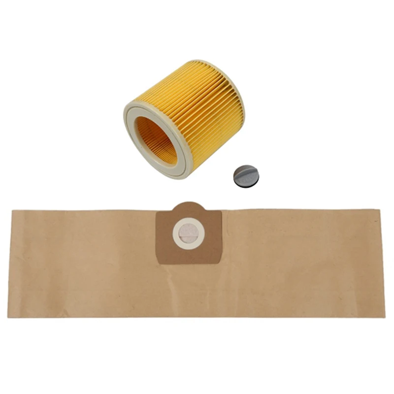 5Pcs Dust Bag 1Pcs Filter For KARCHER WD3 Premium WD 3,300 M WD 3,200 WD3.500 P 6,959-130 Vacuum Cleaner
5Pcs Dust Bag 1Pcs Filter For KARCHER WD3 Premium WD 3,300 M WD 3,200 WD3.500 P 6,959-130 Vacuum Cleaner