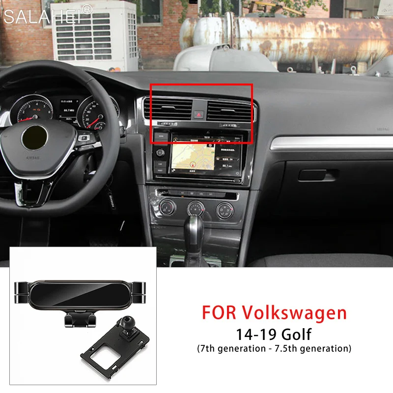 Автомобильный держатель для телефона для VW Golf 7 MK7 2013-2019 для Volkswagen VW Golf 7 MK7 2014-2019
Автомобильный держатель для телефона для VW Golf 7 MK7 2013-2019 для Volkswagen VW Golf 7 MK7 2014-2019