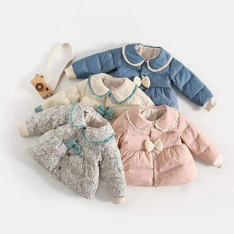 Baby Girl Princess Coat Fleece Winter Infant Toddler Cute Down Jacket Peter Pan Collar Bow Fleece Warm Outwear Baby Clothes
Baby Girl Princess Coat Fleece Winter Infant Toddler Cute Down Jacket Peter Pan Collar Bow Fleece Warm Outwear Baby Clothes