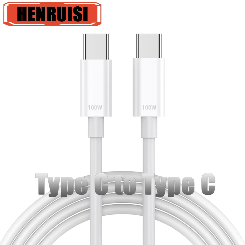 100W Type C to Type C USB Fast Charging Charger Cable For Huawei P40 Samsung A23 A21 Xiaomi 13 pro 12 Redmi Oneplus 11 Data Cord
100W Type C to Type C USB Fast Charging Charger Cable For Huawei P40 Samsung A23 A21 Xiaomi 13 pro 12 Redmi Oneplus 11 Data Cord