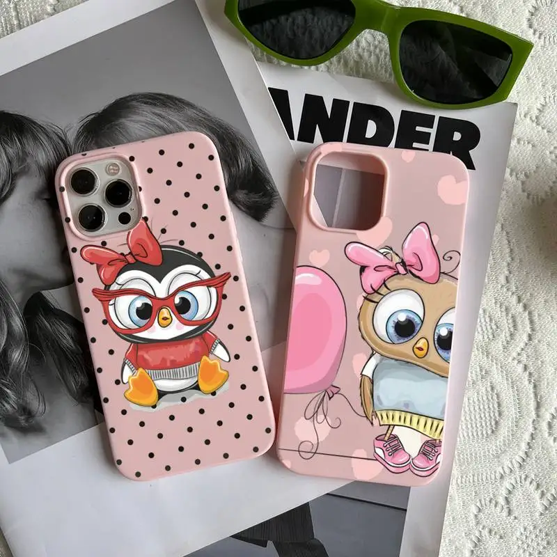 Cartoon penguin Phone Case Pink fundas shell cover for iphone 6 6s 7 8 plus xr x xs 11 12 13 mini pro max
Cartoon penguin Phone Case Pink fundas shell cover for iphone 6 6s 7 8 plus xr x xs 11 12 13 mini pro max
