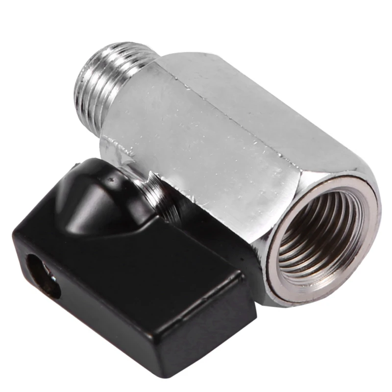3X Chrome Brass 1/4Inch Bsp Ball Valve Threads Tap Male To Female Air Compressor Hose
3X Chrome Brass 1/4Inch Bsp Ball Valve Threads Tap Male To Female Air Compressor Hose