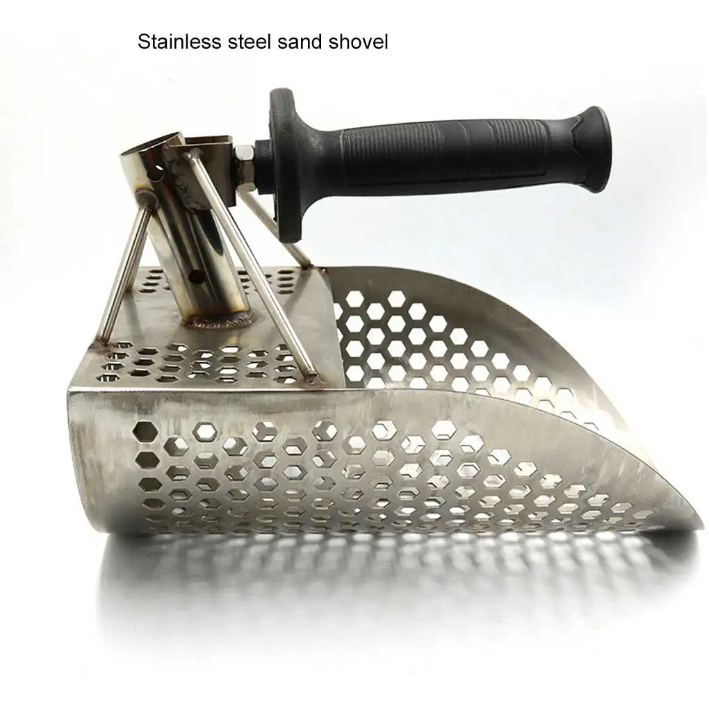 Sand Scoop Sifting Tool Beach Supplies Metal Detector Handily Gripped Washable Practical Mesh Detecting Shovel
Sand Scoop Sifting Tool Beach Supplies Metal Detector Handily Gripped Washable Practical Mesh Detecting Shovel