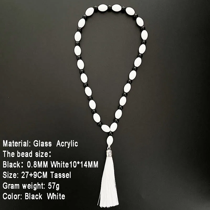 Religion Muslim Rosary TESSBIHA Pendant Hang Act Role Ornaments Star Necklace Vehicle Rearview Mirror Decoration AutoAccessories
Religion Muslim Rosary TESSBIHA Pendant Hang Act Role Ornaments Star Necklace Vehicle Rearview Mirror Decoration AutoAccessories